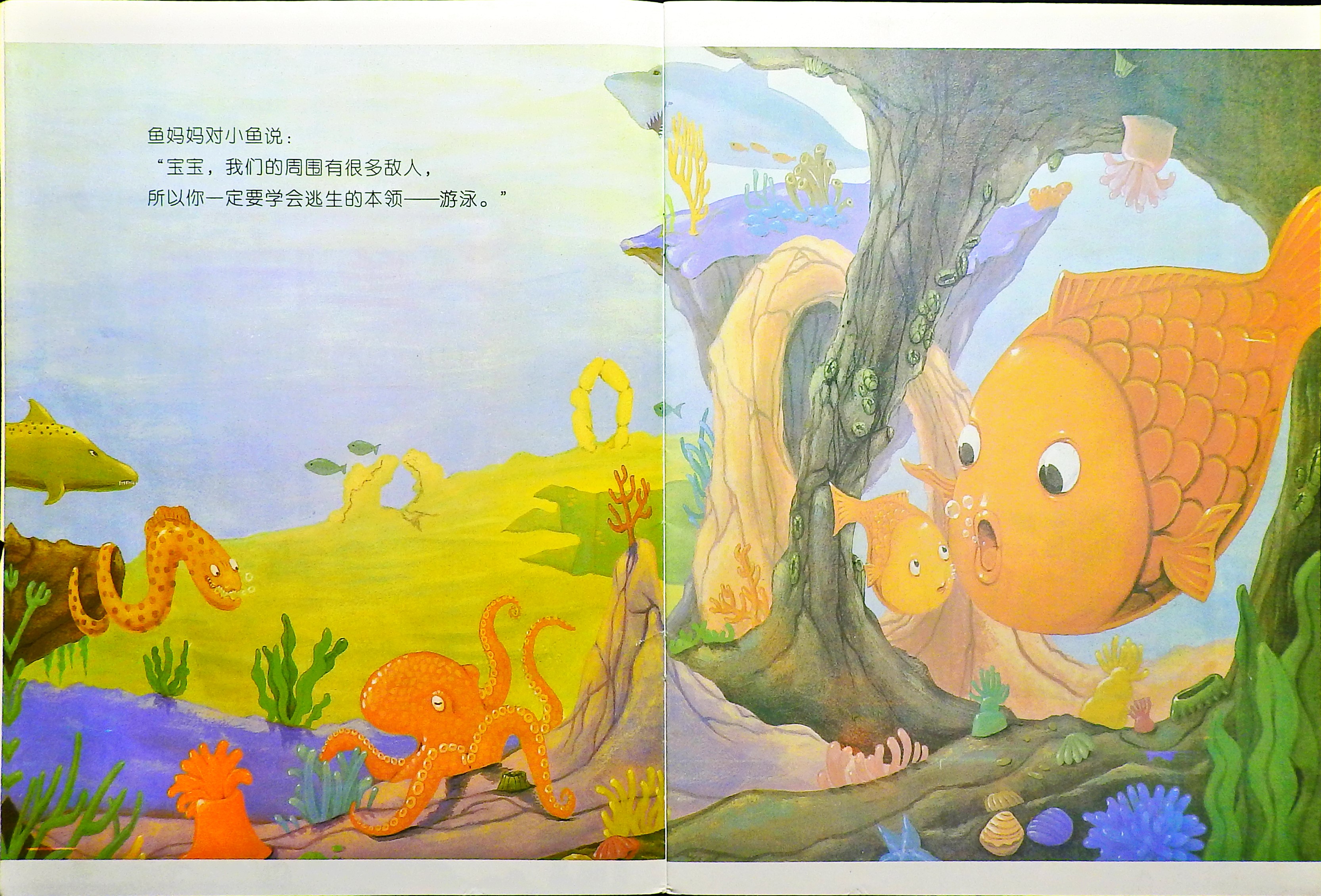 小鱼快跑 (04),绘本,绘本故事,绘本阅读,故事书,童书,图画书,课外阅读